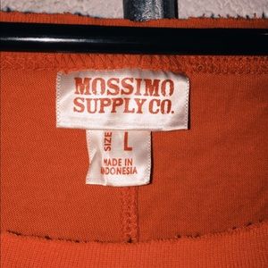 Mossy Supply Co. Red Long Sleeve Shirt